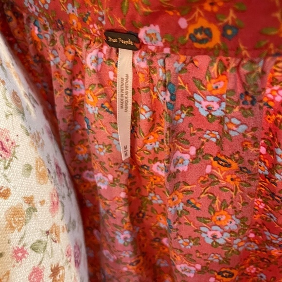 FREE PEOPLE Petunia Mini Fit-&-Flare Dress-Medium - Picture 7 of 9